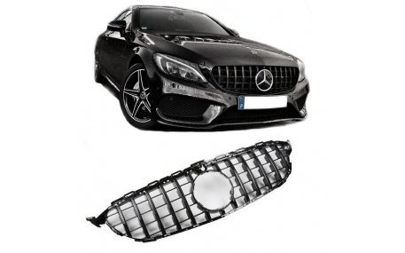 Решетка радиатора Mercedes C-Class W205 2015-2018