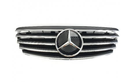 Решетка радиатора Mercedes E-class W211 2002-2006