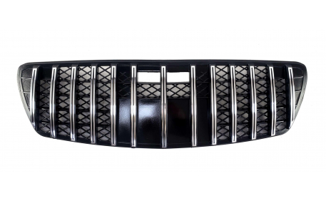 Решетка радиатора Mercedes E-class W211 2002-2006