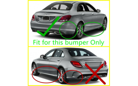 Брызговики Mercedes C-class W205