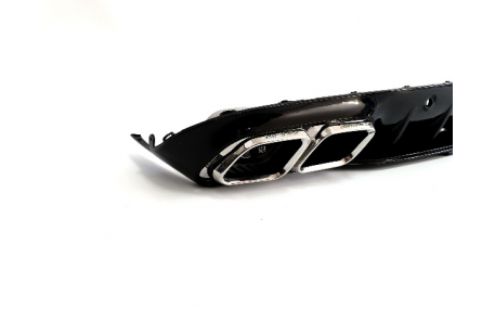 Накладка задняя Mercedes C-class W205 Coupe 2019-2021