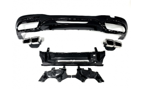 Накладка задняя Mercedes S-сlass W222 2017-2020