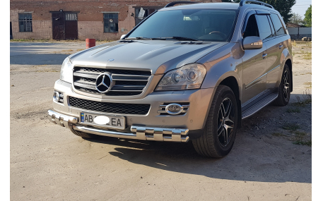 Защита передняя Mercedes GL-class X164