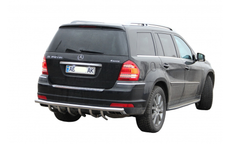 Защита задняя Mercedes GL-class X164