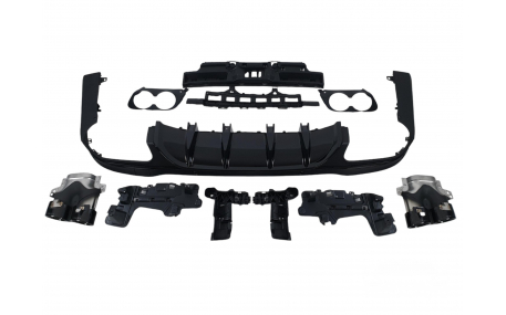 Накладка задняя Mercedes GLC-class X253 2019-2022