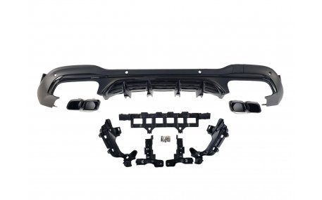 Накладка задняя Mercedes GLC-class X253 2019-2022