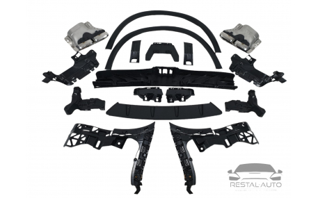 Бампер задний Mercedes GLC-Class X253 2019-2022