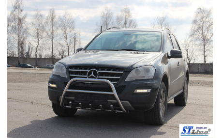 Защита передняя Mercedes ML-class W164