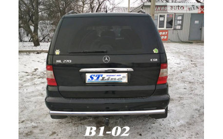 Защита задняя Mercedes ML-class W163