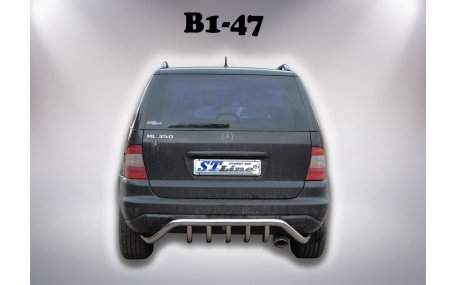 Защита задняя Mercedes ML-class W163