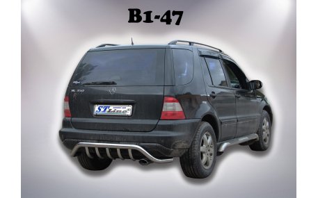 Защита задняя Mercedes ML-class W163