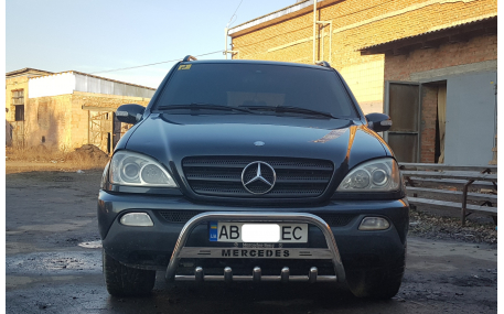 Защита передняя Mercedes ML-class W163