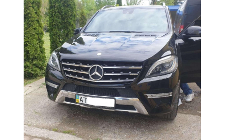 Бампер передний Mercedes ML-class W166