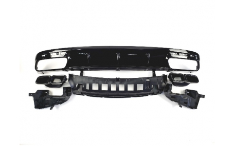 Накладка задняя Mercedes S-class W217 Coupe