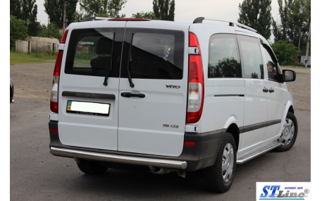 Защита задняя Mercedes Vito W639