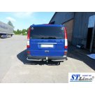 Защита задняя Mercedes Vito W639