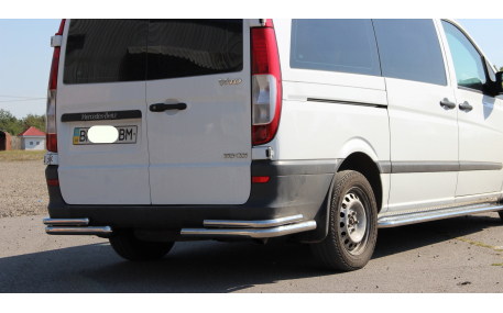 Защита задняя Mercedes Vito W639