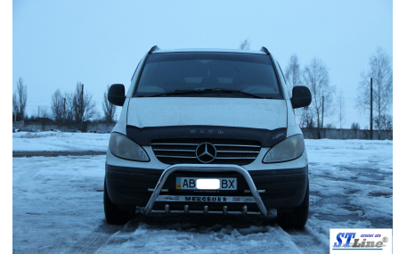 Защита передняя Mercedes Vito W639