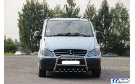 Защита передняя Mercedes Vito W639