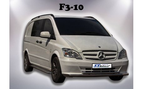 Защита передняя Mercedes Vito W639