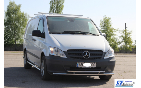 Защита передняя Mercedes Vito W447