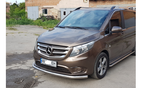 Защита передняя Mercedes Vito W447