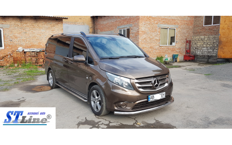 Защита передняя Mercedes Vito W447