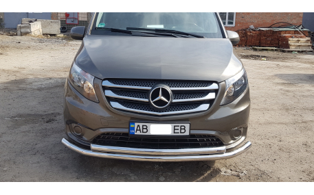 Защита передняя Mercedes Vito W447