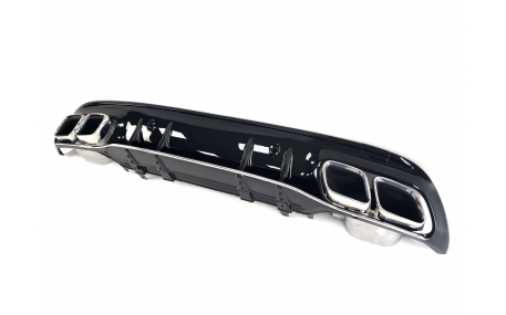 Накладка задняя Mercedes С-class W205 Sedan 2014-2019