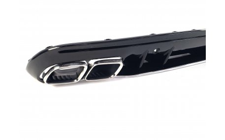 Накладка задняя Mercedes С-class W205 Sedan 2014-2019