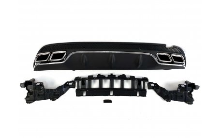 Накладка задняя Mercedes С-class W205 Sedan 2014-2019