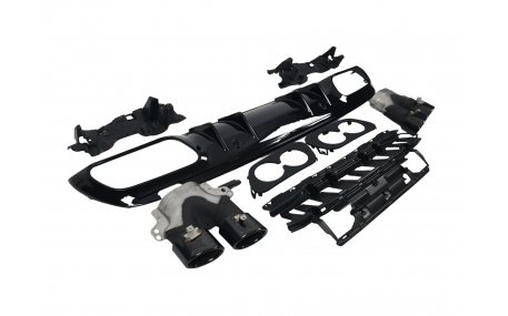 Накладка задняя Mercedes С-class W205 Sedan 2019-2021