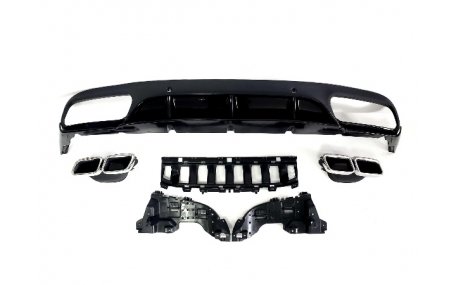 Накладка задняя Mercedes C-class W205 Coupe 2014-2019