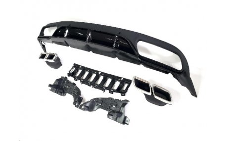 Накладка задняя Mercedes C-class W205 Coupe 2014-2019