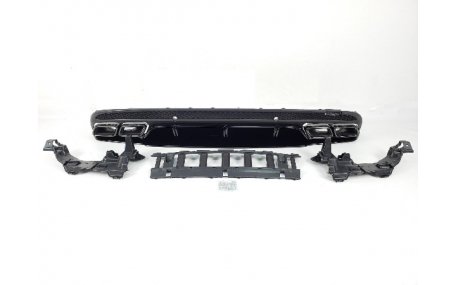 Накладка задняя Mercedes C-class W205 Sedan 2014-2019