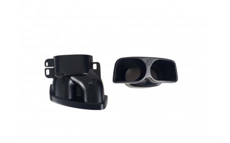 Накладка задняя Mercedes C-class W205 Sedan 2014-2019