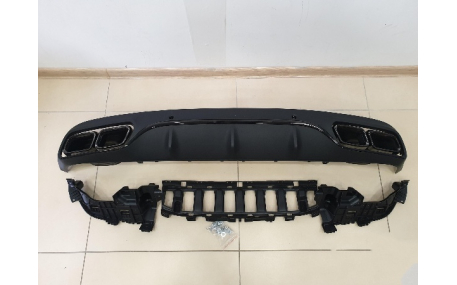 Накладка задняя Mercedes C-class W205 Coupe 2014-2019