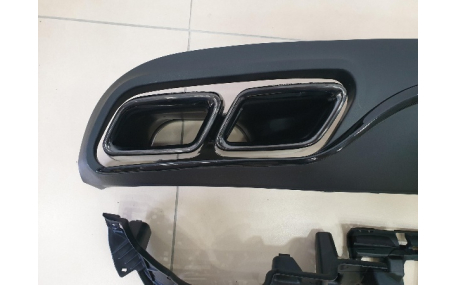 Накладка задняя Mercedes C-class W205 Coupe 2014-2019