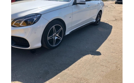 Пороги Mercedes E-class W212 2013-2016