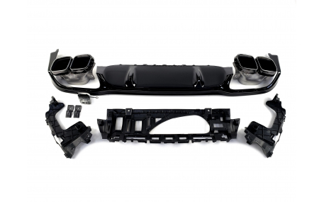 Накладка задняя Mercedes E-class W213 2020-2022