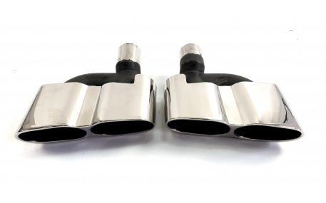 Насадки на глушитель Mercedes S-class W221