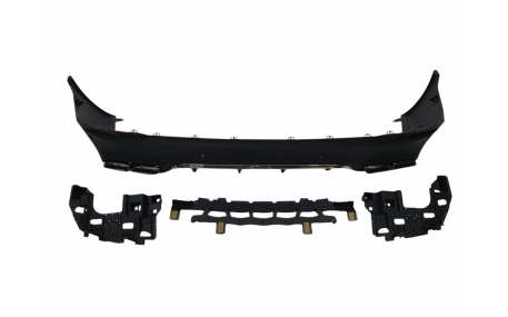 Накладка задняя Mercedes GLC-class X253 2016-2019