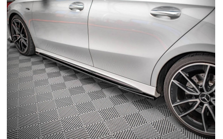 Накладки на пороги Mercedes A-class W177