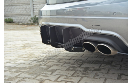 Накладка задняя Mercedes C-class W204 2011-2015