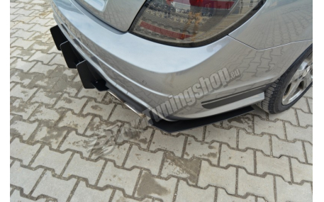 Накладка задняя Mercedes C-class W204 2011-2015