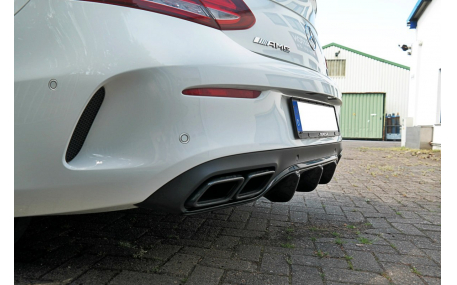 Накладка задняя Mercedes C-class W205 Coupe 2014-2019