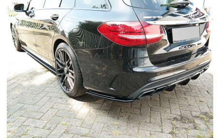 Накладка задняя Mercedes C-class W205 Estate 2014-2019