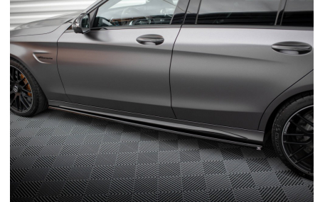 Пороги Mercedes C-class W205 2019-2021