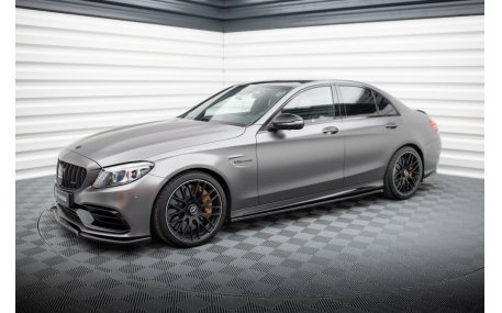 Пороги Mercedes C-class W205 2019-2021