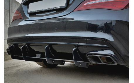 Накладка задняя Mercedes CLA-class W117 2017-2019